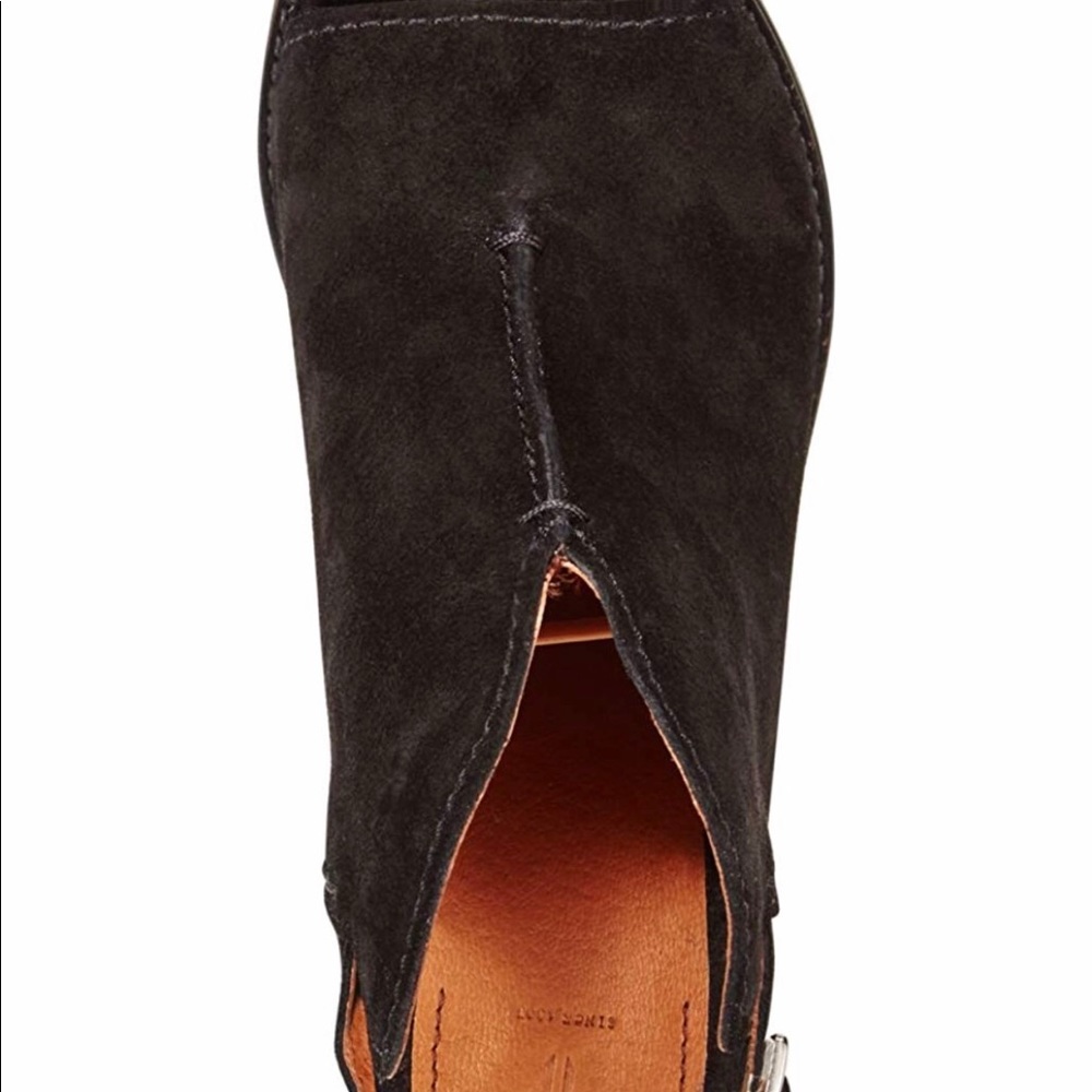 NIB black Frye Courtney Slingback Size 6.5 - Picture 3 of 7